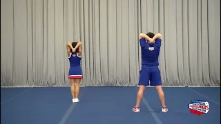 2023-2024 NCA Tryout Sideline Chant Back View