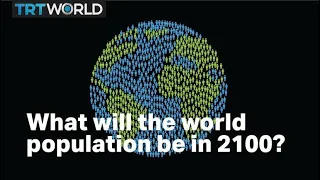 The world's population from 1800 to 2100, based on UN predictions