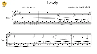 Lovely by Billie Eilish ft. Khalid (Piano Solo/Sheets)