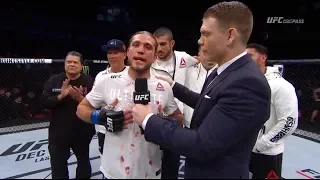 Fight Night Fresno: Brian Ortega Octagon Interview