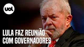 🔴 Lula faz reunião com governadores sobre ataques em Brasília