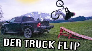 I Tried To Backflip Onto My Truck!