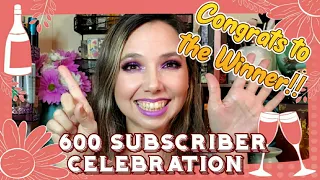 600 Subscriber Giveaway ⭐ Congrats to the Winner!! (CLOSED)