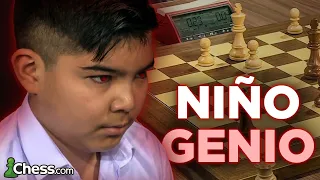 NIÑO GENIO nos da UNO de los MEJORES MOMENTOS de la HISTORIA del AJEDREZ