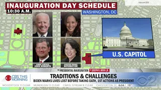 'CBS This Morning' inauguration day map explainer