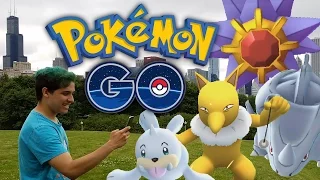 Pokémon GO in Chicago | Rare Pokémon and Epic Battles!