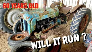 60 YEAR OLD TRACTOR - WILL IT RUN?