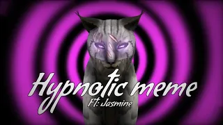 Hypnotic meme||Ft: Jasmine|| Little Flash and Blood Warning||WildCraft