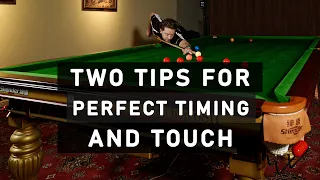 Cue Action: TIMING and TOUCH | Snooker Tutorial for Beginners