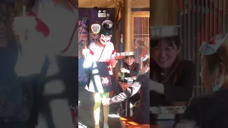 Cute Girls Opening Bottle Beer