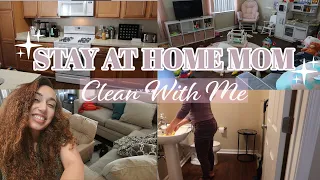 STAY AT HOME MOM CLEANING MOTIVATION | Deep Clean | Clean with me | SlayAtHomeMom