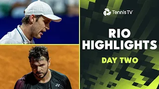 Wawrinka Makes Rio Debut vs Diaz Acosta; Jarry Features | Rio 2024 Highlights Day 2