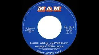 1972 HITS ARCHIVE: Alone Again (Naturally) - Gilbert O’Sullivan (a #1 record--mono 45)