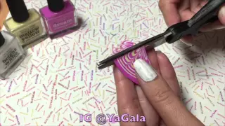 Nail Art Tutorial: How To Make Water Marble Decals