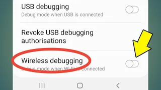 Samsung Galaxy F62 | How To Enable Wireless Usb Debugging - In Hindi
