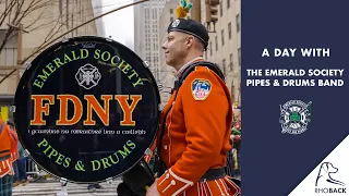 A Day With The Emerald Society Pipes & Drums Band