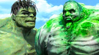 The Incredible Hulk vs Zombie Hulk