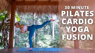30-minute FUSION (Pilates/Yoga/Cardio) Total body workout.. Ashley Freeman