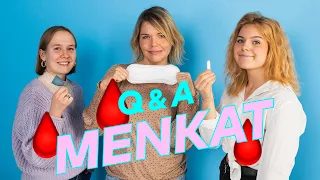 Q&A: Menkat 🩸 Ekat kuukautiset, menkkakivut, tamponi ja uiminen…? Lääkäri vastaa!