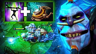 ТРОЙКА Вич доктор через ЛЕЧЕНИЕ - Witch Doctor Dota 2