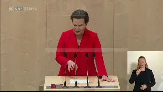 2020-05-28 039 Gabriele Heinisch Hosek SPÖ   Nationalratssitzung vom 28 05 2020 um 0905 Uhr – ORF TV