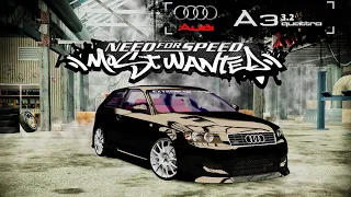 Need For Speed Most Wanted / AUDI A3 3.2 quattro JUNKMAN TUNING / 1080p60fps