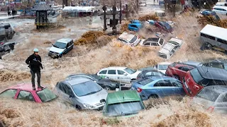 China Went Under Water! Massive floods destroy China's capital, Beijing