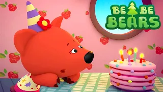 Bjorn and Bucky 🧸 Be Be Bears 🎉🥳 Franny’s Birthday 🎈🎁 Collection 💚 Moolt Kids Toons Happy Bear