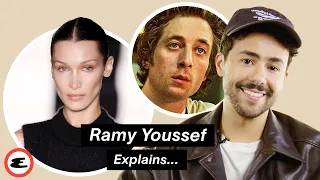 Ramy Youssef Talks Bella Hadid, Pre-Performance Rituals & The Bear | Explain This | Esquire