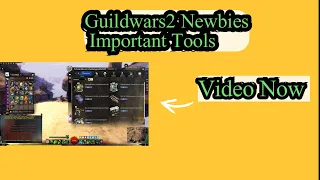 #Guildwars2 /2024(Items that are important for Newbies Guildwars2 )