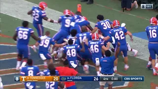 Florida Football: Gators Beat Tennessee on Hail Mary