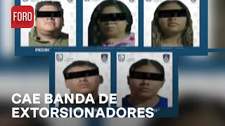 Extorsión en CDMX: Desarticulan banda que operaba en Tláhuac- Las Noticias