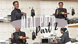 MEAL PREP:// Batch cooking Part 2- Family of 4. Animal and vegetable protein