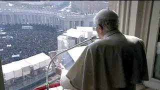 Penultimo Angelus per Papa Benedetto XVI