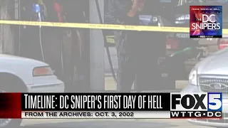 DC Sniper Attacks - FOX 5 Archives - 10.03.02: Timeline from the first day of hell