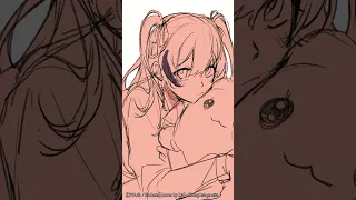 【Timelapse】撫でんな歌って描いてみた