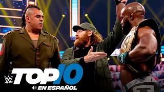 Top 10 Mejores Momentos de SMACKDOWN: WWE Top 10, Abr 30, 2021