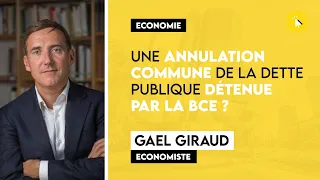 Annuler la dette publique détenue par la BCE ? Gael Giraud sur @blastinfo