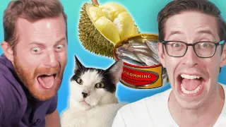 The Try Guys Vs. World's Smelliest Foods!