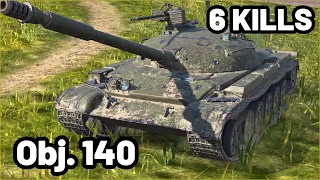 Obj. 140 | 7.7K DAMAGE | 6 KILLS | WOT Blitz Pro Replays