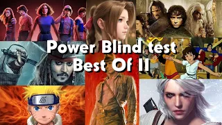 Power Blind Test - Best Of #2 Tout Genre et Générations (Cinéma, Série, Manga, Disney, Tv, Jeux ...)