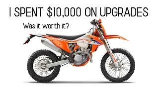 KTM 500 EXC - Stock VS Modified Shootout