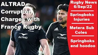Rugby News: 6/Sep Awkward All Blacks Moment. Nigel Owens Weighs in On Nic White. Rugby World Ranking