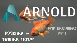 Arnold Lookdev for Beginners - Setting up Maya Shaders with (Mari) Textures