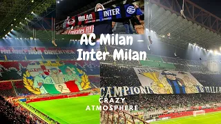 AC Milan Inter Milan! crazy atmosphere!! 07-11-2021 (1-1)