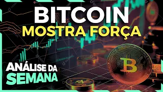 BITCOIN MOSTRA FORÇA - ANÁLISE DO BITCOIN