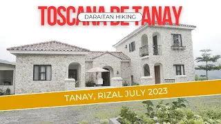 ITALIAN Inspired House Rental in Tanay, Rizal (Toscana de Tanay) & Daraitan Hiking