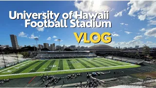 University of Hawaii Football Stadium Vlog(Clarence T.C. Ching Athletics Complex)