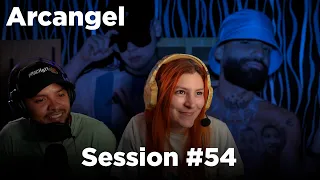 Reaccionando a ARCANGEL || BZRP Music Sessions #54 junto a mi Pareja ¿Le tira barras a ANUEL? 😱