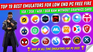 (New) Top 19 Best Emulators For Free Fire Low End PC - Without Graphics Card